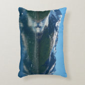 カレッジフィヨルドII美しいアラスカ写真 アクセントクッション (正面(垂直))