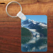 カレッジフィヨルドII美しいアラスカ写真 キーホルダー (正面)