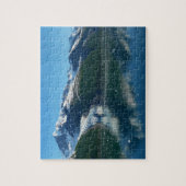 カレッジフィヨルドII美しいアラスカ写真 ジグソーパズル (縦)