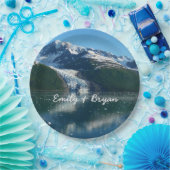 カレッジフィヨルドII美しいアラスカ写真 ペーパープレート (パーティー)