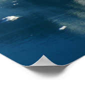 カレッジフィヨルドII美しいアラスカ写真 ポスター (角)