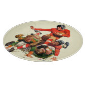 カレッジフットボール カッティングボード (角)