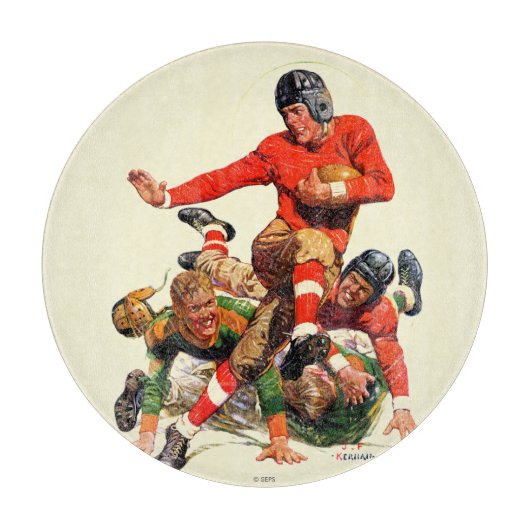 カレッジフットボール カッティングボード (正面)