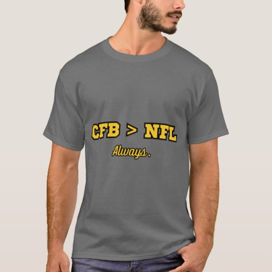 カレッジフットボール NFL Tシャツ (正面)