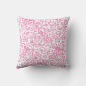 カレッジ女子大学ピンクホワイトグリーンこんにちは私の名前は クッション (裏面)