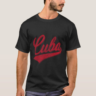 カレッジ風スクリプトClicスポーツジャージスタイル Tシャツ