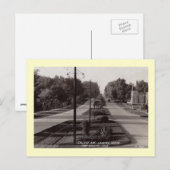 カレッジ・アベージ、フォート・コリンズ、コロラド・ヴィンテージ ポストカード (正面/裏面)