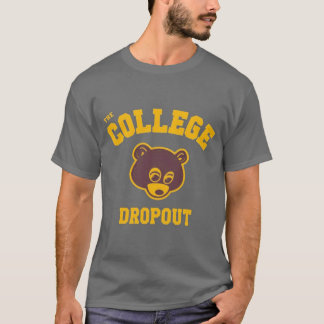 カレッジ ドロップアウト プレミアム ジョーク Tシャツ