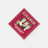 カレッジ：留学情報 スタンダードカクテルナプキン (角)