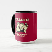 カレッジ：留学情報 マグカップ (正面左)