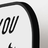 カレッ退職したジ先生退職記念 ピックルボールラケット (左詳細)