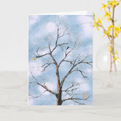 カレディング人間関係ベアツリーカード カード (黄色い花)