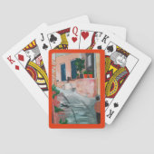 カレデルサンミゲル絵を描ズバイアルフレッドキツネ トランプ (裏面)