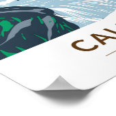 カレドニア州パークペンシルバニアヴィンテージ ポスター (角)