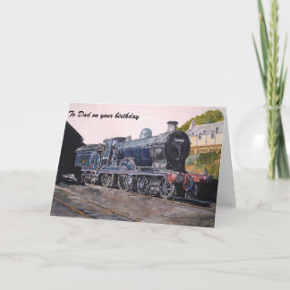 カレドニア鉄道の蒸気機関車「オンシェッド」 カード