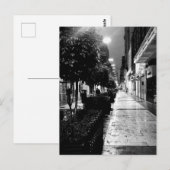 カレフロリダブエノスアイレス黒白 ポストカード (正面/裏面)