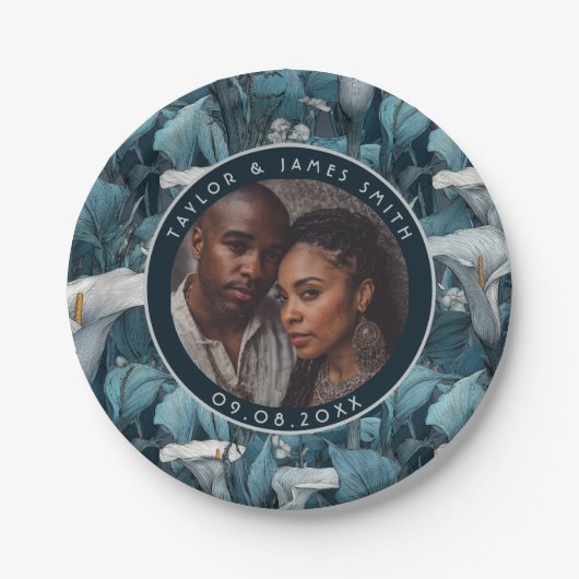 カレユニークリリープレートバチェロレッテ ペーパープレート (正面)