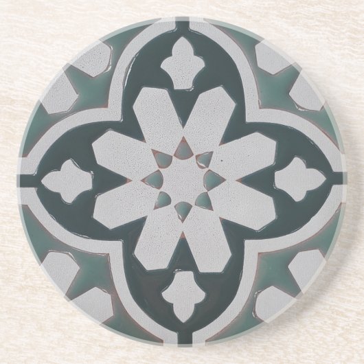 カレラモロッコデザイン – サンドストーンコースター (正面)