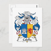 カレラ家紋 ポストカード (正面/裏面)