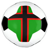 カレリアの国旗 サッカーボール (回転)