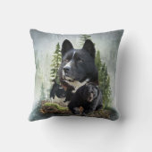 カレリアンベアードッグ クッション (裏面)