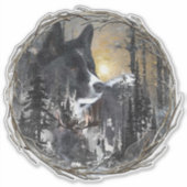 カレリアンベアードッグ シール (正面)