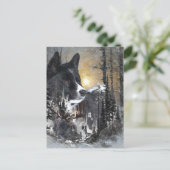 カレリアンベアードッグ ポストカード (スタンド正面)