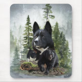 カレリアンベアードッグ マウスパッド (正面)