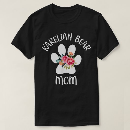 カレリアン・ベアー女性へのマママギフト Tシャツ (デザイン正面)
