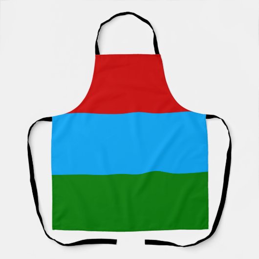 カレリア共和国の旗 エプロン (正面)