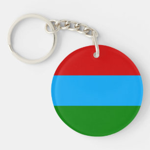カレリア共和国の旗 キーホルダー