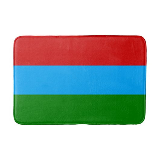 カレリア共和国の旗 バスマット (正面)