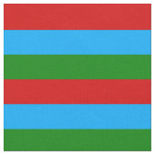 カレリア共和国の旗 ファブリック (クローズアップ)