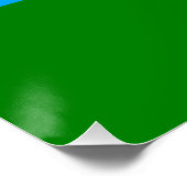 カレリア共和国の旗 ポスター (コーナー)