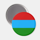 カレリア共和国の旗 マグネット (正面/裏面)