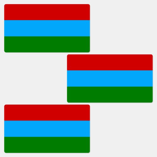 カレリア共和国の旗 ラベル (グループ)