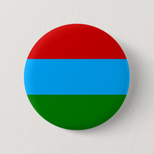 カレリア共和国の旗 缶バッジ