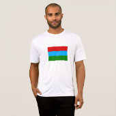 カレリア共和国の旗 Tシャツ (正面フル)