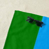 カレリア共和国旗 ビーチタオル (インサイチュ)