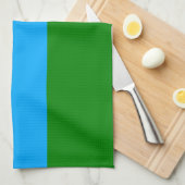 カレリア国旗 キッチンタオル (四つ折り)