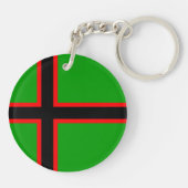 カレリア国旗 キーホルダー (裏面)