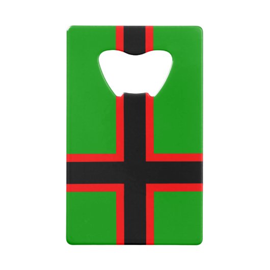 カレリア国旗 クレジットカード栓抜き (裏面)