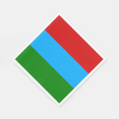 カレリア国旗 スタンダードランチョンナプキン (角)