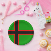 カレリア国旗 ペーパープレート (パーティー)