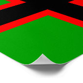 カレリア国旗 ポスター (角)