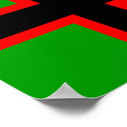 カレリア国旗 ポスター (角)