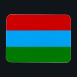 カレリア国旗 マグネット<br><div class="desc">カレリア共和国の愛国国旗。</div>