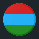 カレリア国旗 マグネット<br><div class="desc">カレリア共和国の愛国国旗。</div>