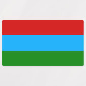 カレリア国旗 ラベル (デザイン1)