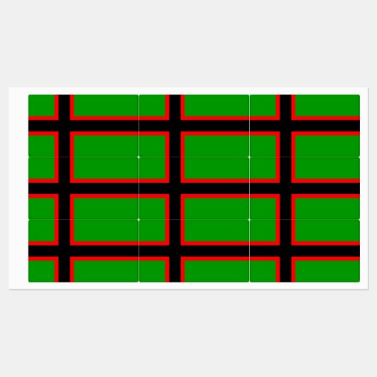 カレリア国旗 ラベル (シート)